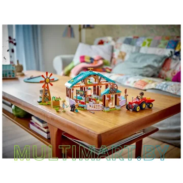 Конструктор LEGO Friends 42617 Ферма для сельскохозяйственных животных картинка 10